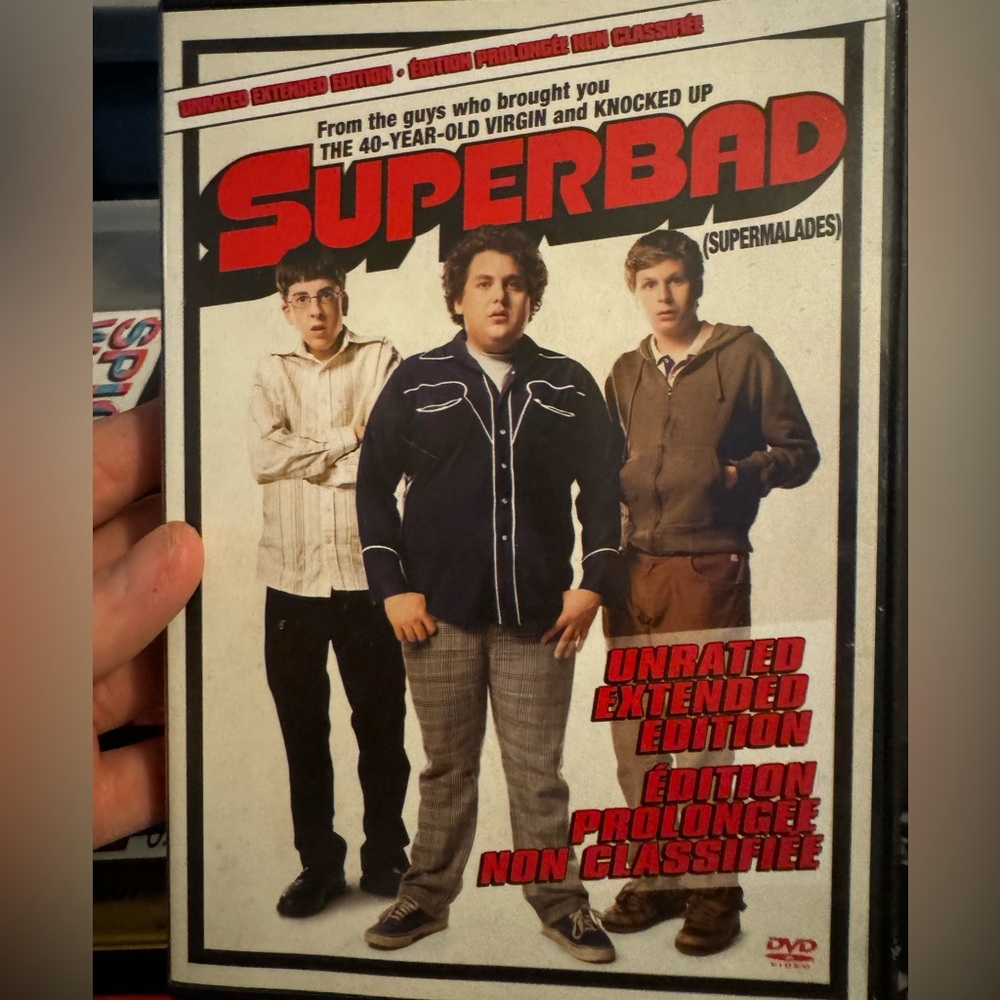 Superbad Unrated Extended Edition DVD